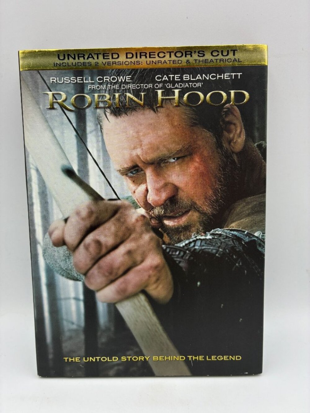 Robin Hood Unrated Directors Cut Russell Crowe Cate Blanchett Universal DVD 2010